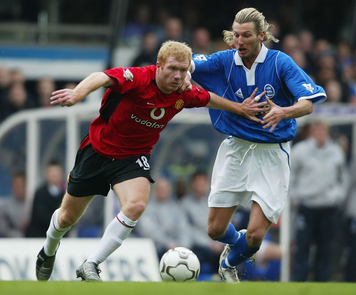 Robbie Savage was one of Paul Scholes' toughest opponents