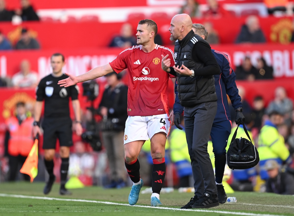 Confusion over De Ligt's head injury at Old Trafford