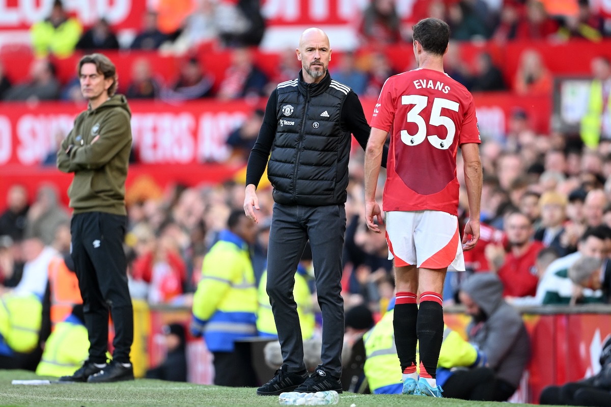 Jonny Evans was singled out for praise against Brentford