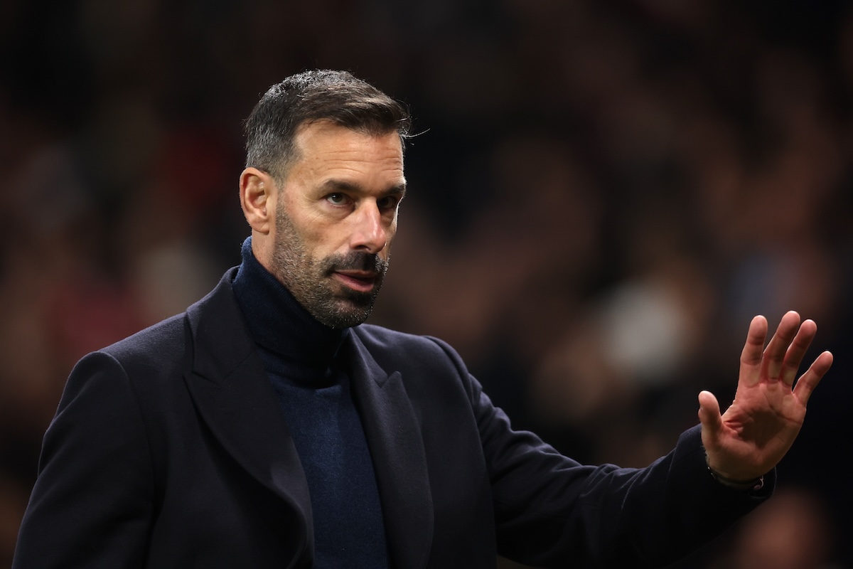 Ruud van Nistelrooy wants to be part of Ruben Amorim's staff at Manchester United