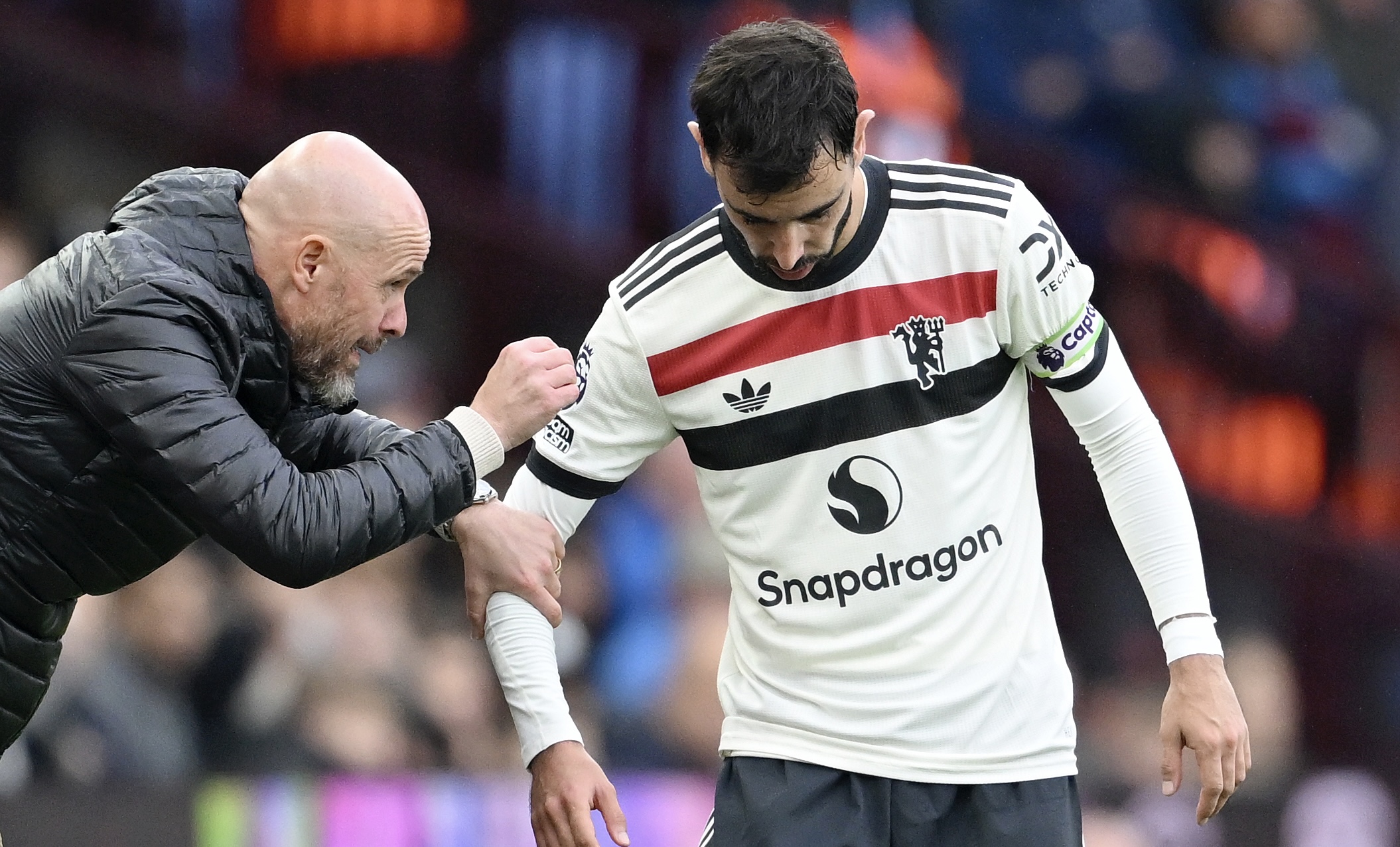 Bruno Fernandes has taken his share of the blame for Erik ten Hag’s sacking.