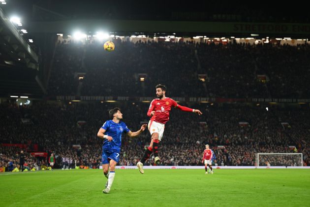 Bruno Fernandes was a standout performer for Man Utd v Chelsea.