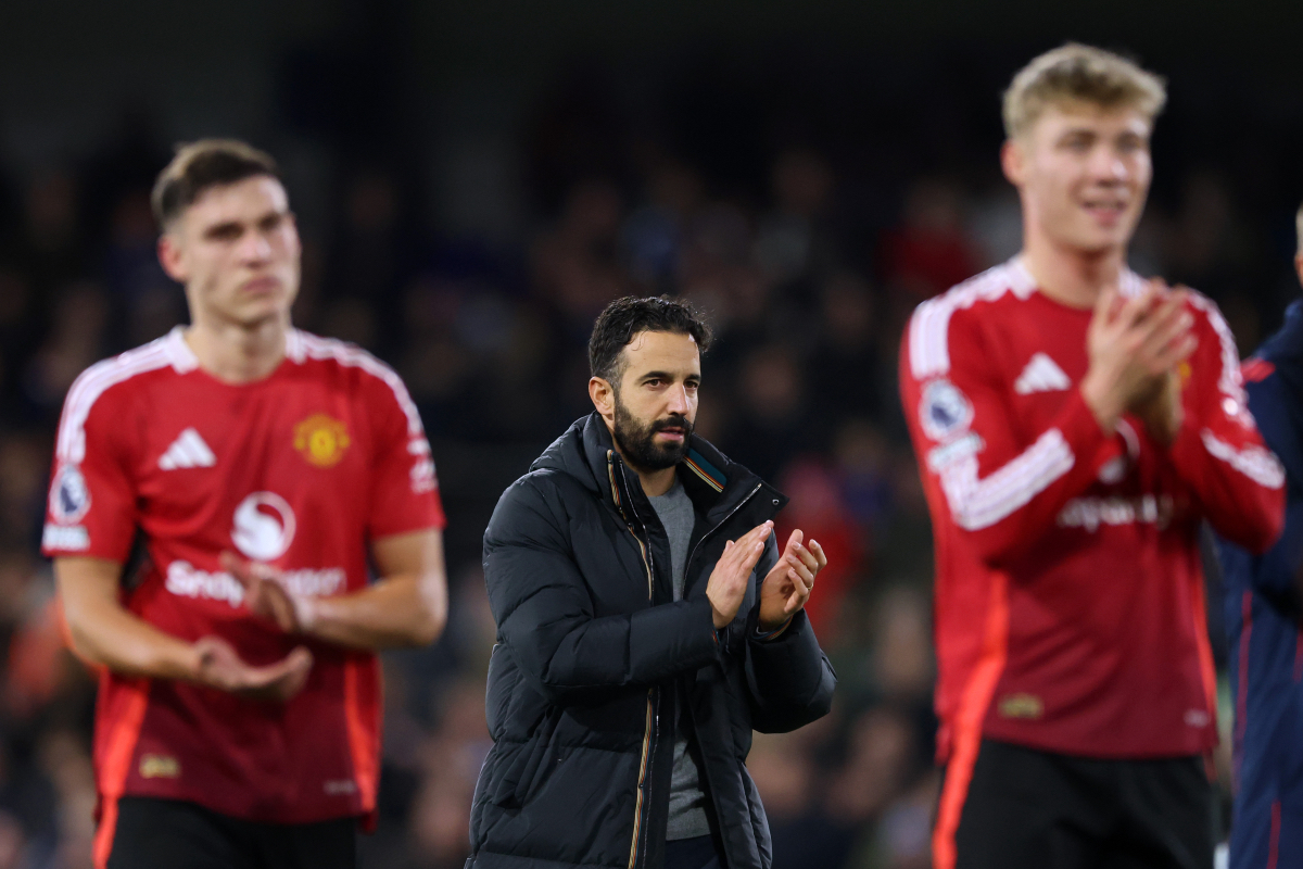 Ruben Amorim oversaw his first Manchester United game last night.