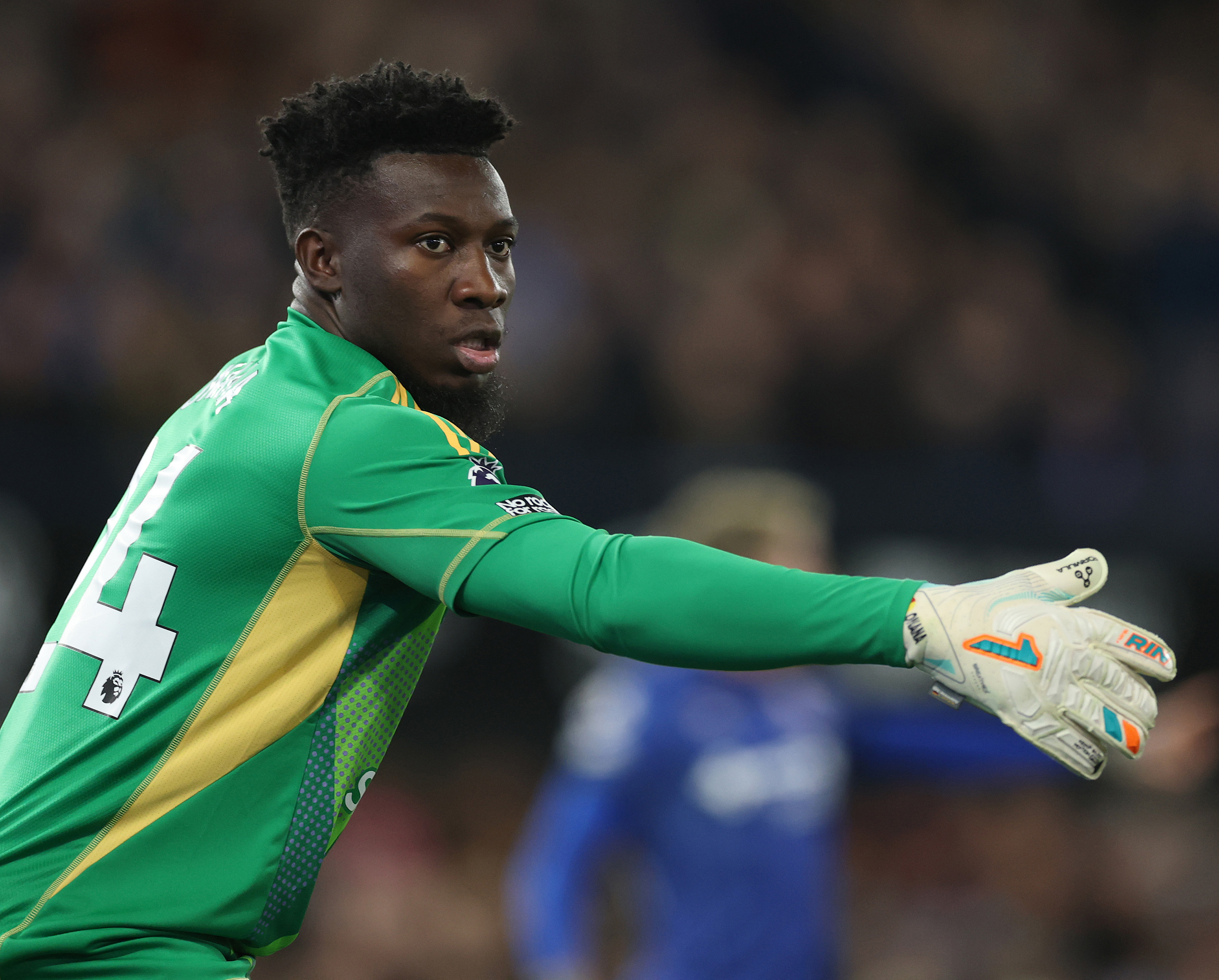 Andre Onana made five saves against Ipswich on Sunday.