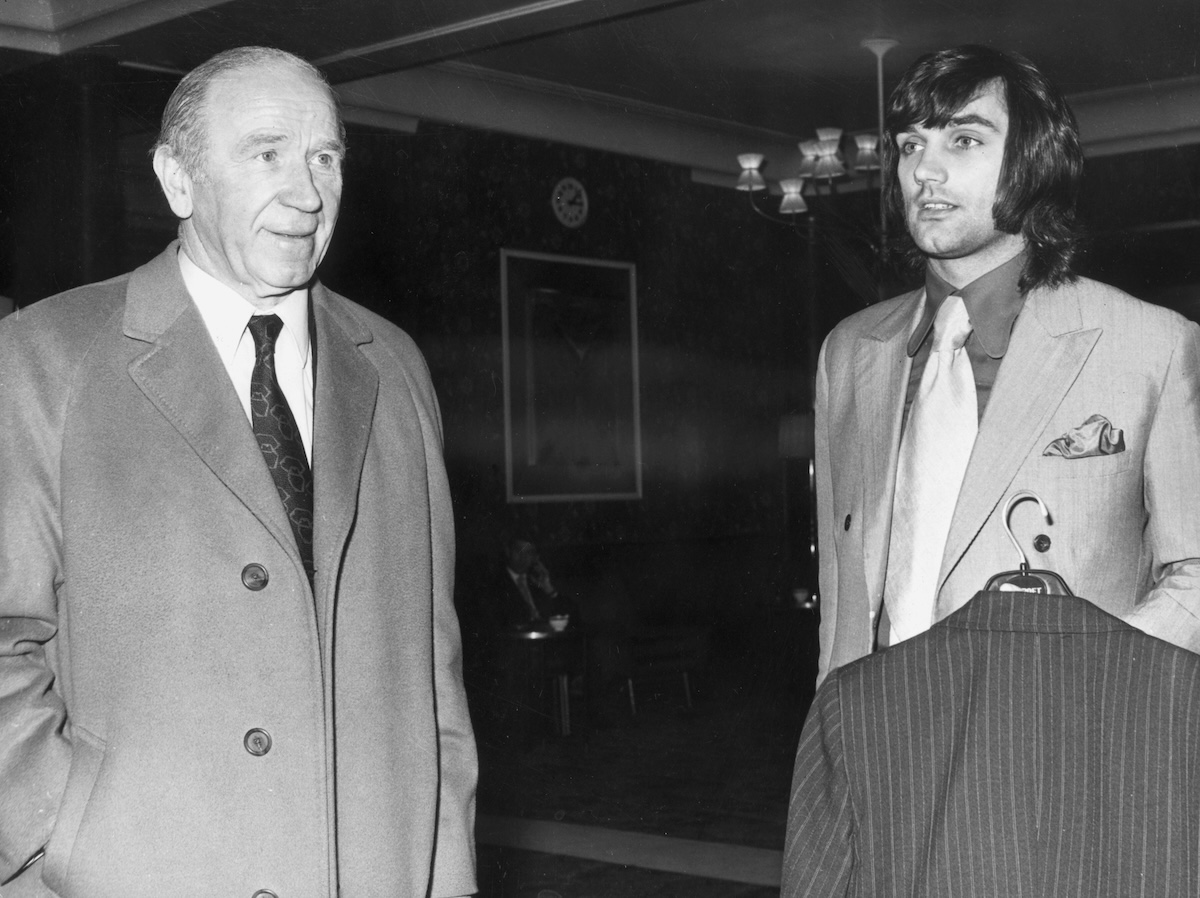  Sir Matt Busby and George Best