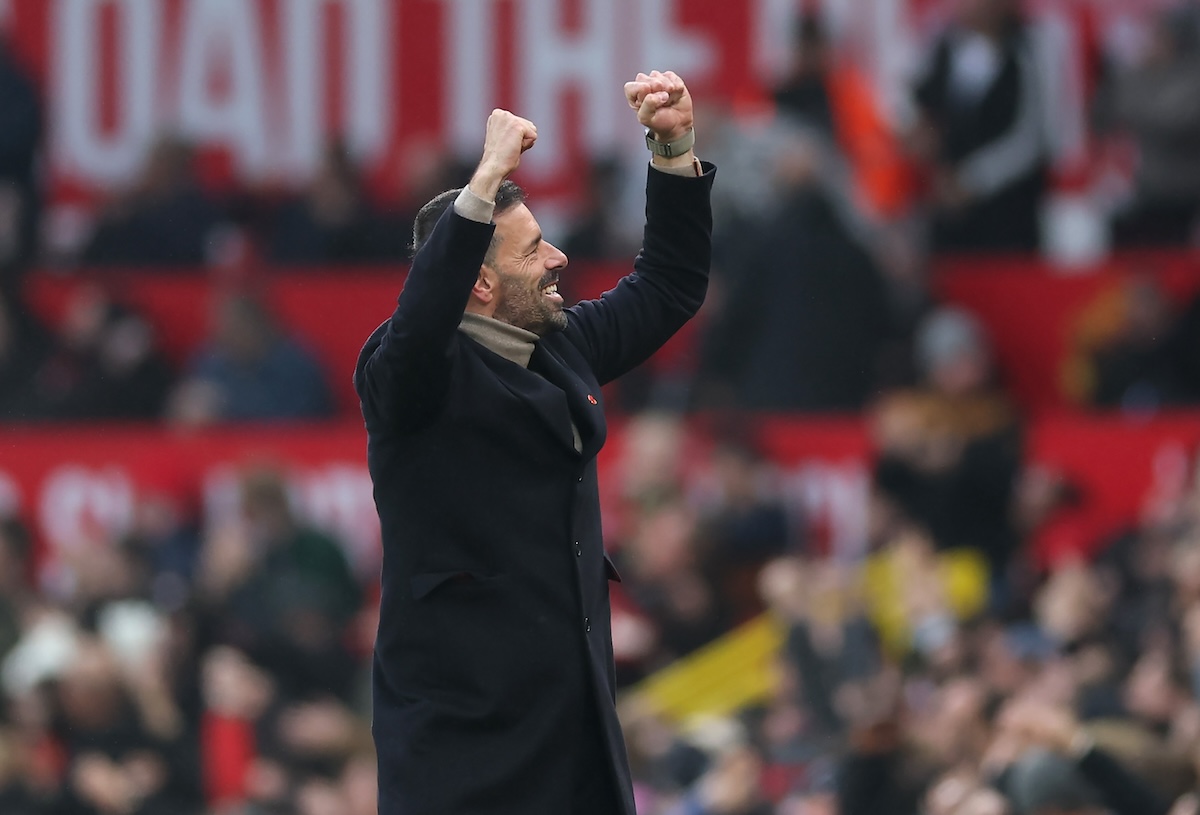 Ruud van Nistelrooy celebrates win inspired by Bruno Fernandes