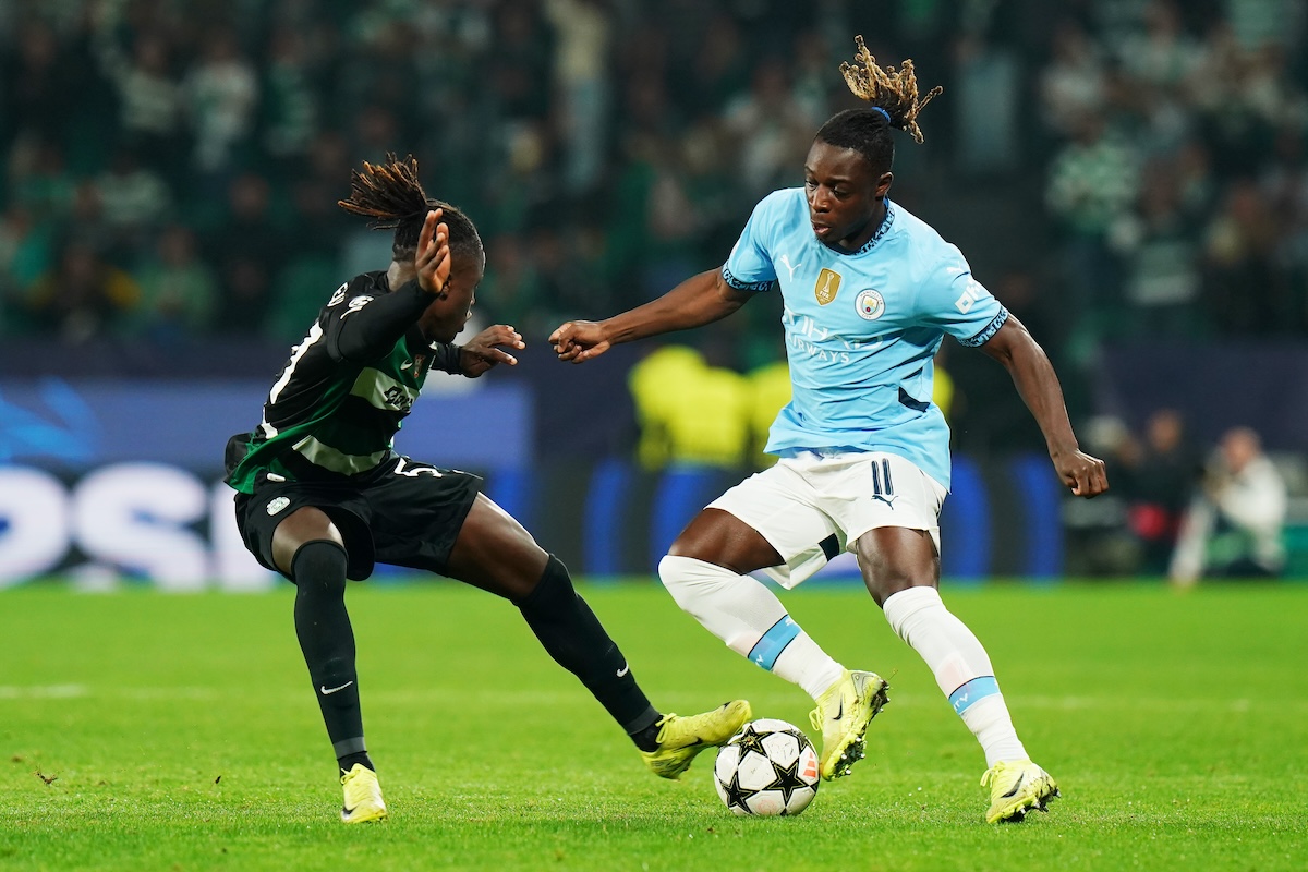 Geovany Quenda faces Man City in the Champions League