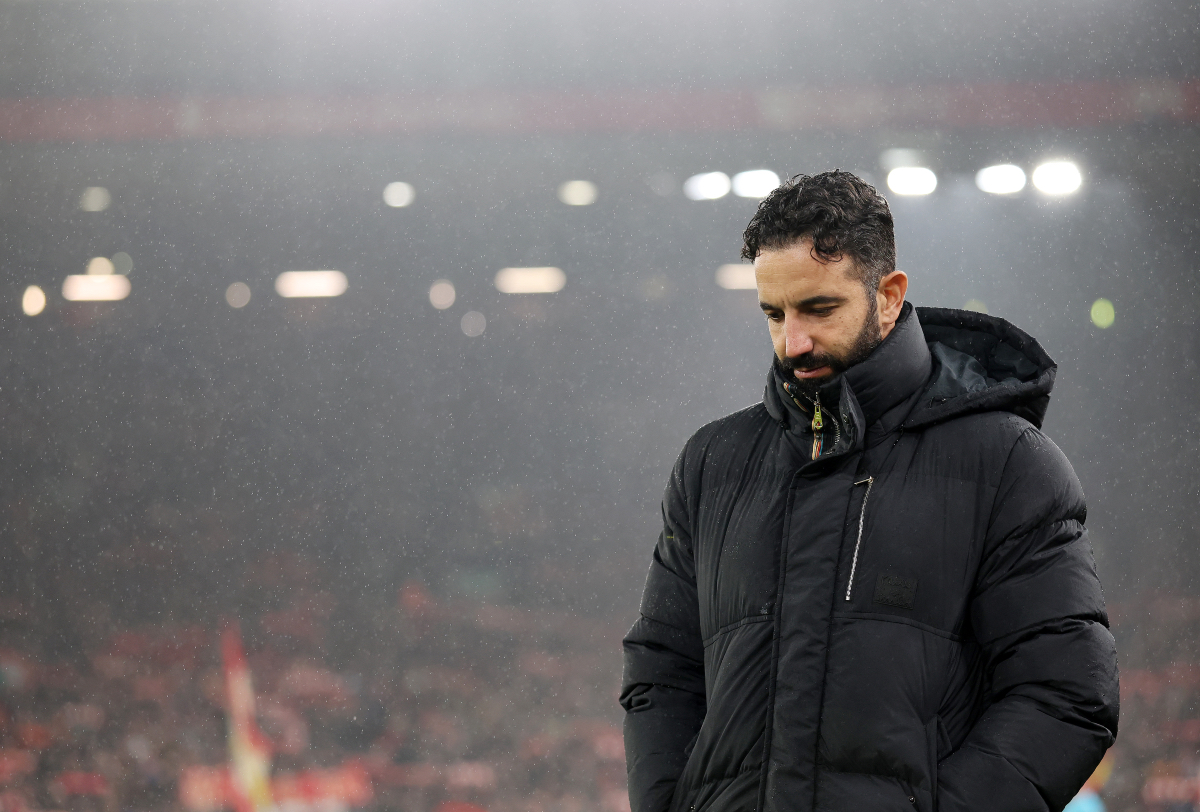 Manchester United manager Ruben Amorim.