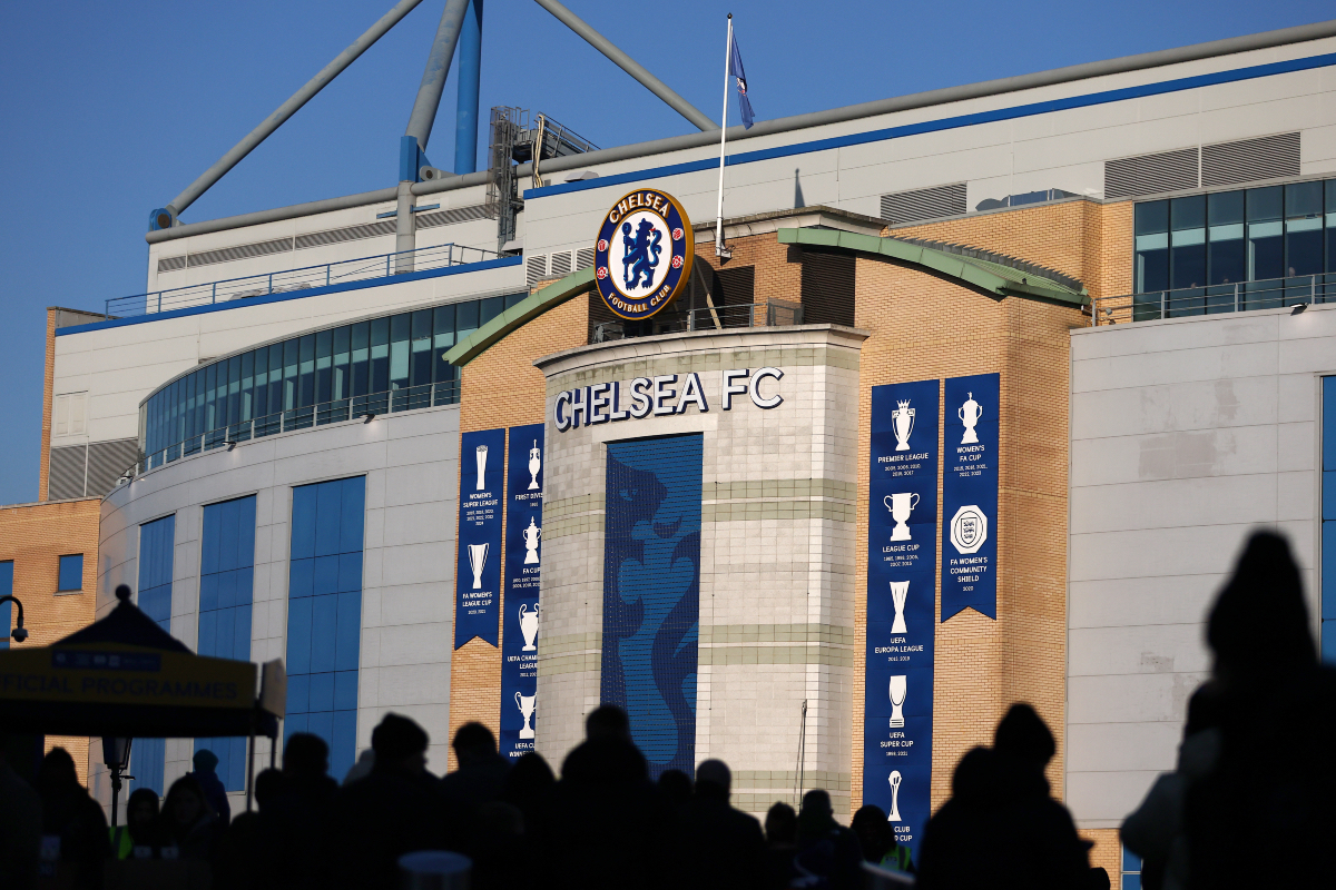 A general view outside Stamford Bridge prior to Chelsea’s FA Cup tie vs Morecambe.