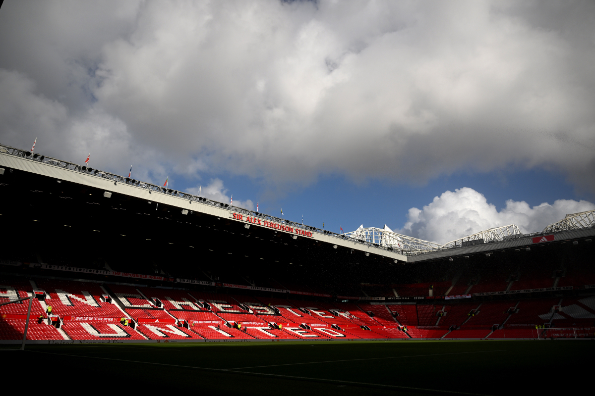 A general view inside Old Trafford.