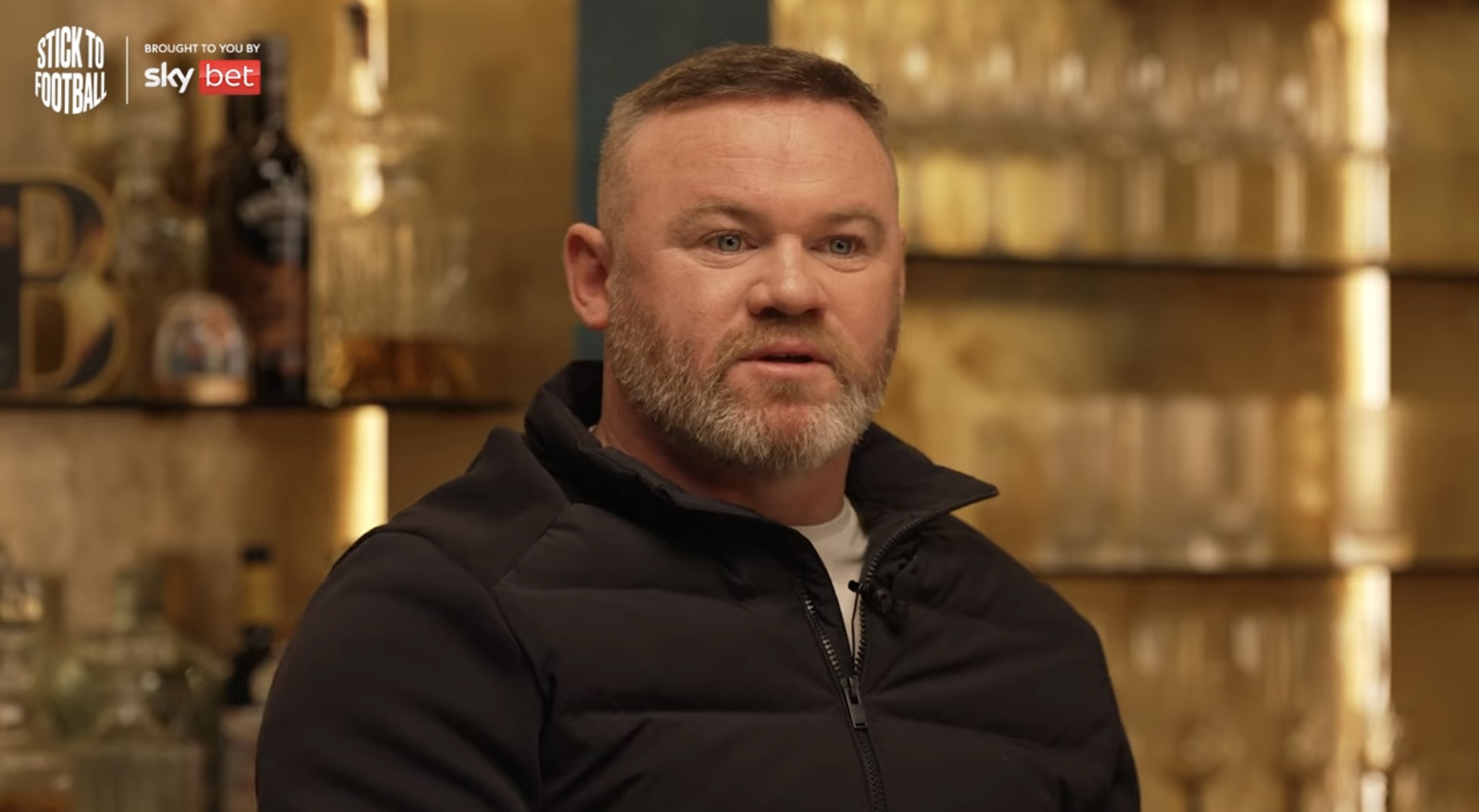 Wayne Rooney speaks to the panel on the Stick to Football podcast.