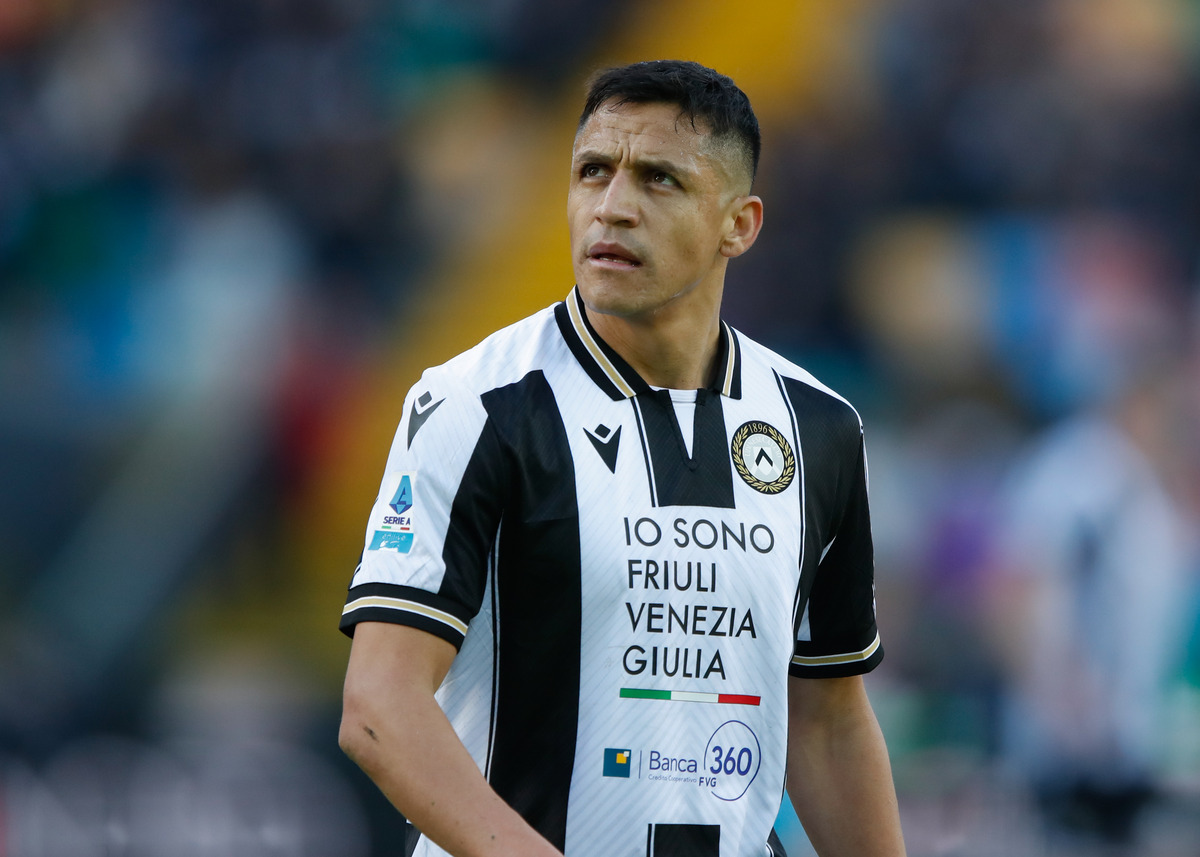 Alexis Sanchez in action for Udinese