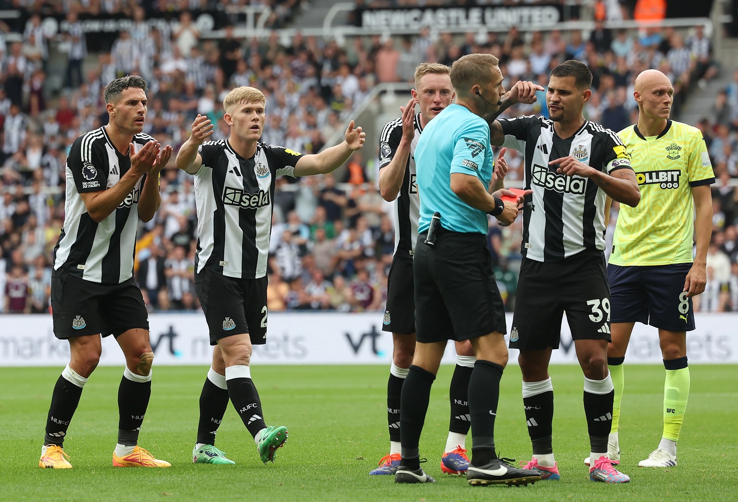 Newcastle United players