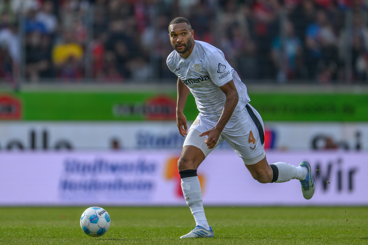 Jonathan Tah in action for Bayern Munich