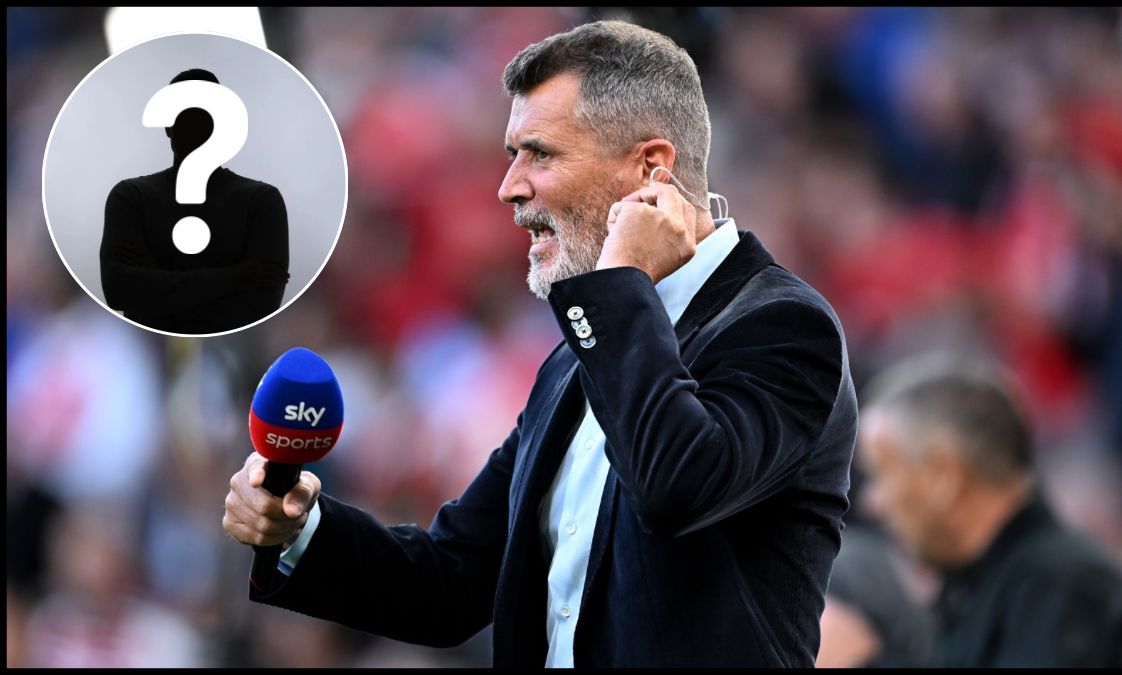 Roy Keane prepares for punditry at Old Trafford.