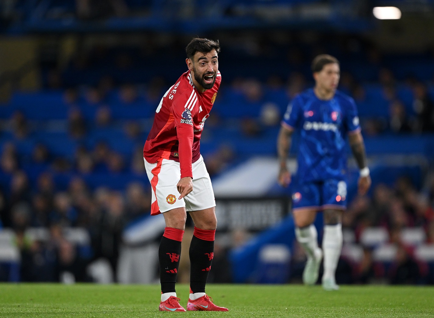 Bruno Fernandes in action for Man United