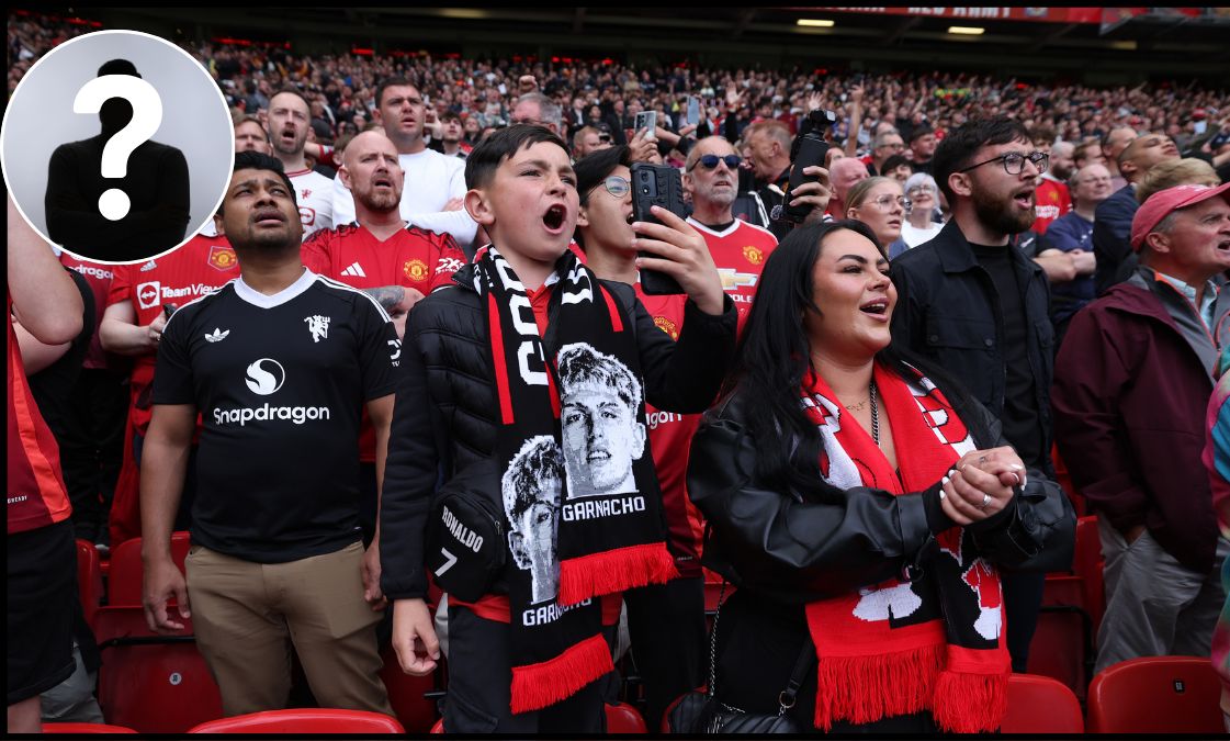 Man United supporters at Old Trafford