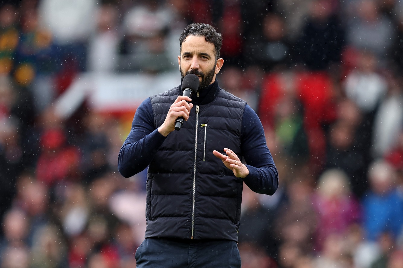 Man United manager Ruben Amorim