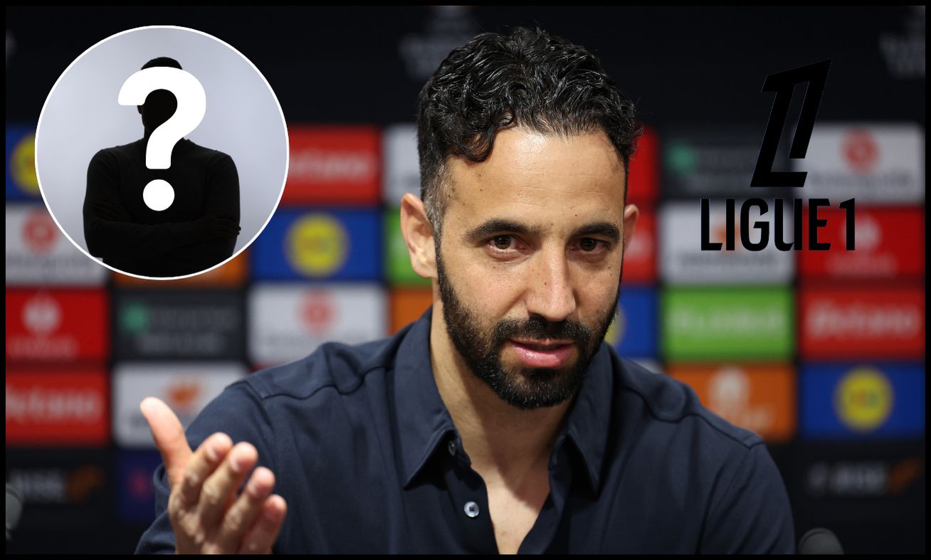 Ruben Amorim speaking in his press conference