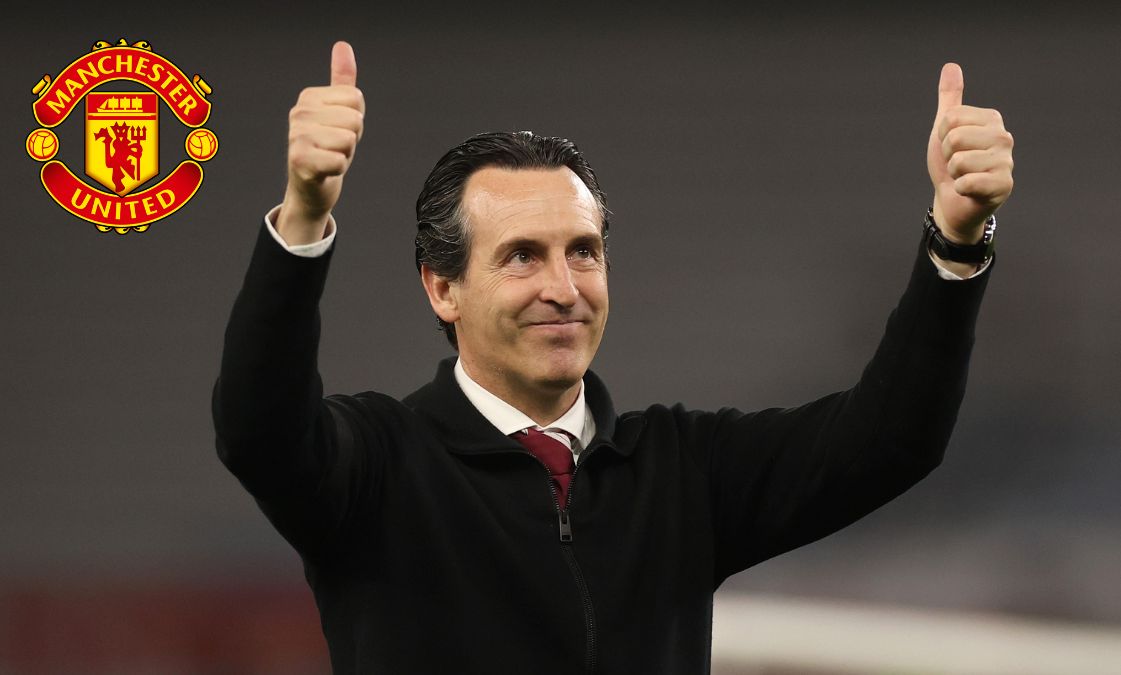 Unai Emery gives thumbs up to Aston Villa fans