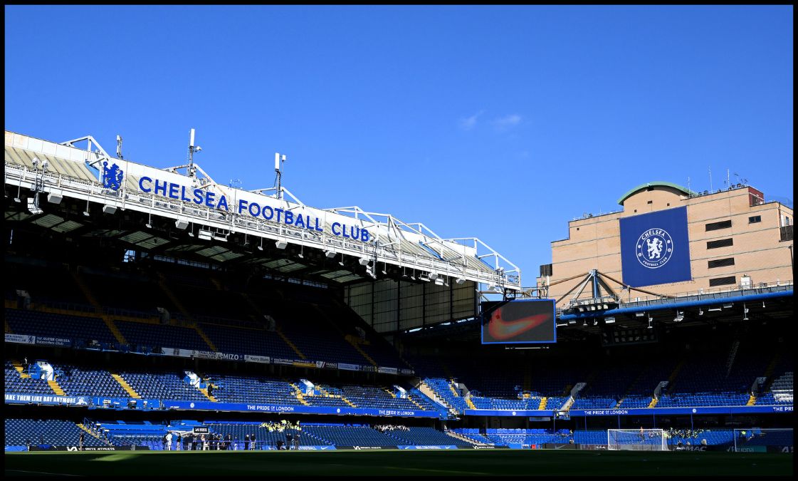 A general view inside Stamford Bridge.