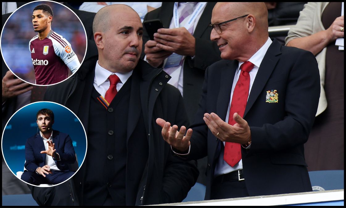 Man United directors in the stands