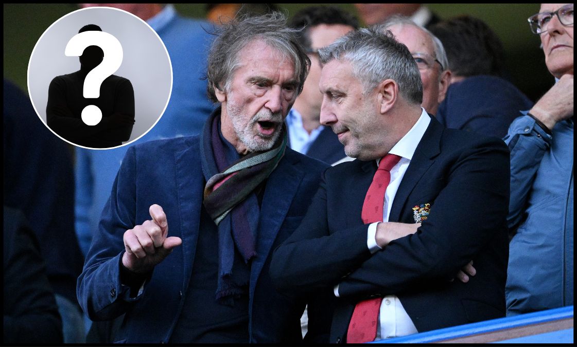 Sir Jim Ratcliffe with Jason Wilcox