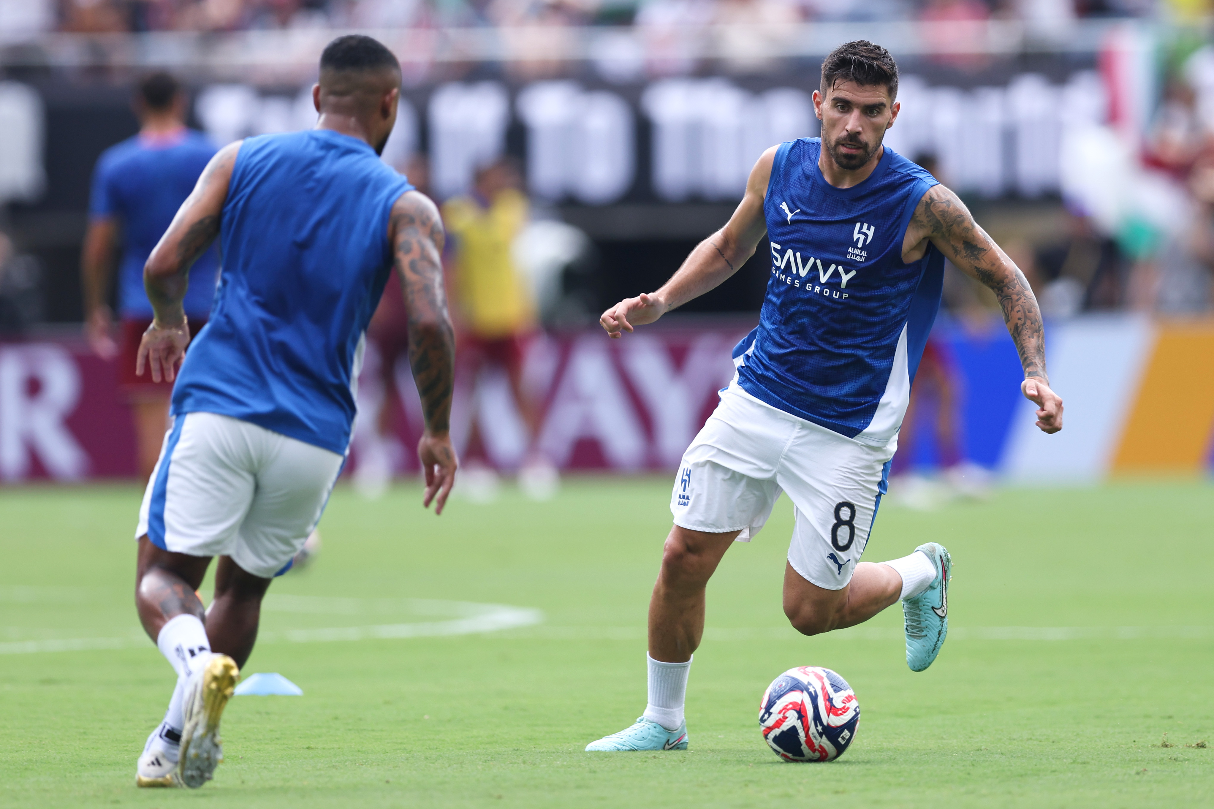 Ruben Neves in training for Al-Hilal
