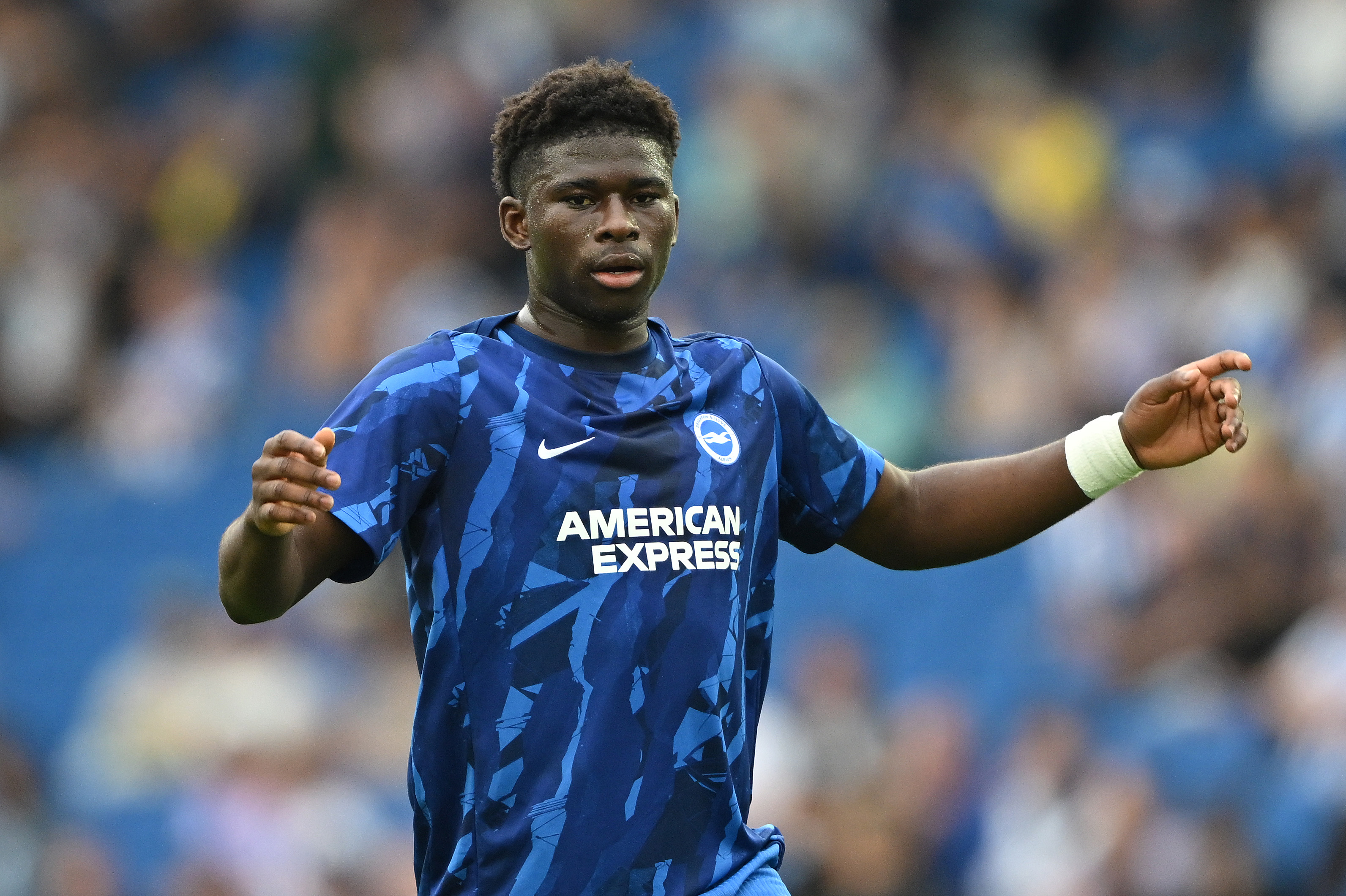 Carlos Baleba é um verbo para Brighton