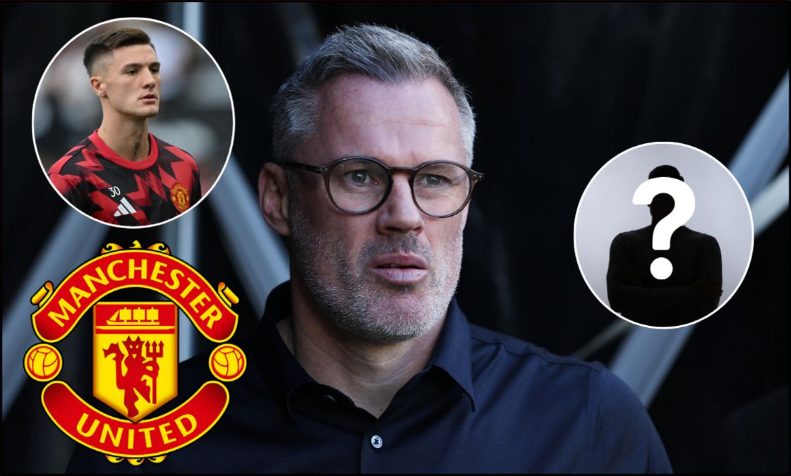 Jamie Carragher looking on