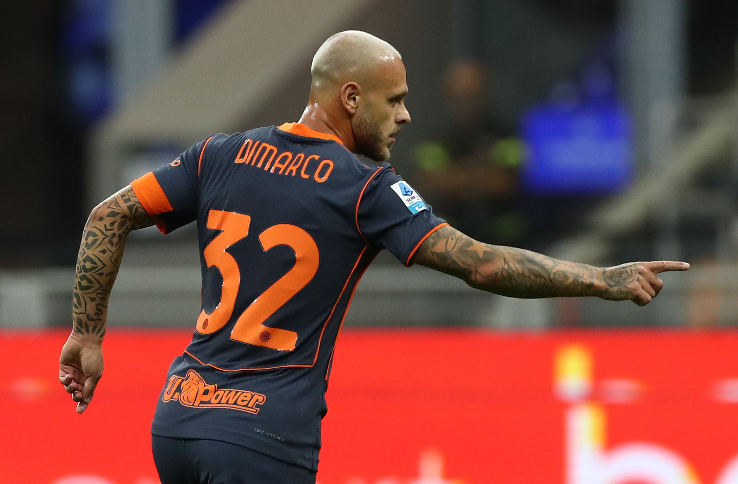 Federico Dimarco in action for Inter