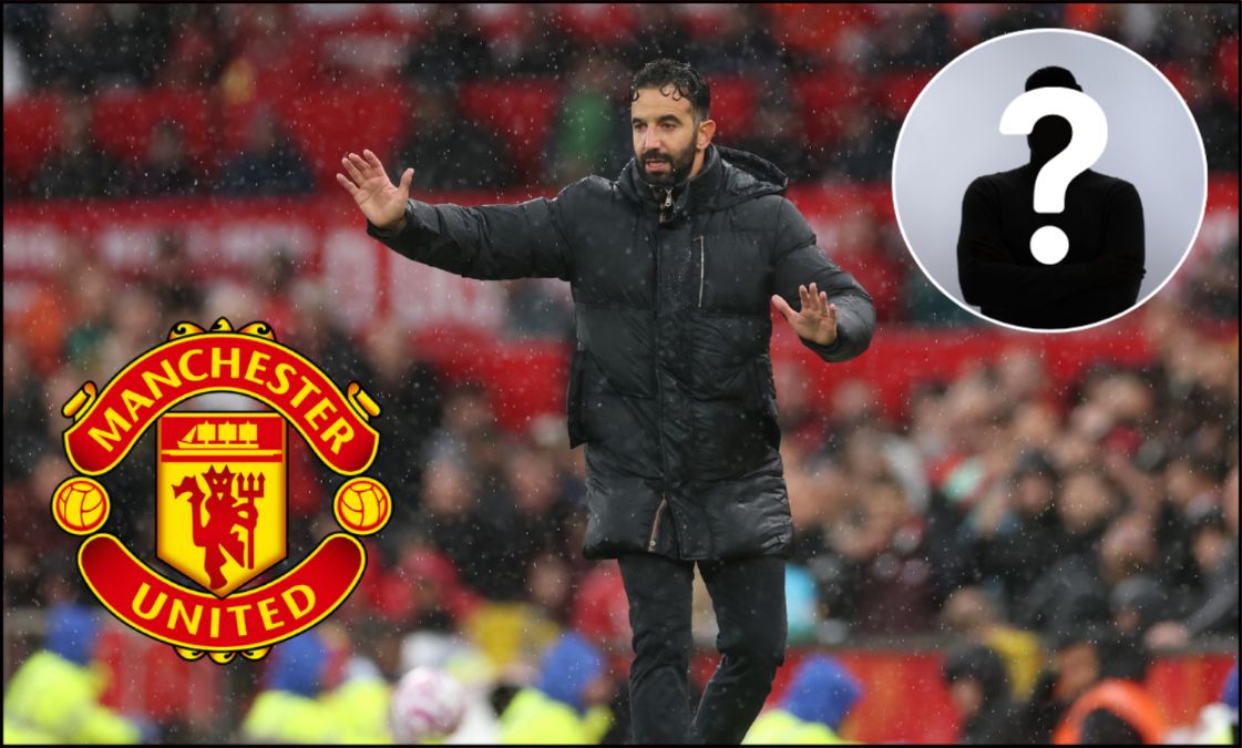 Ruben Amorim on the sidelines