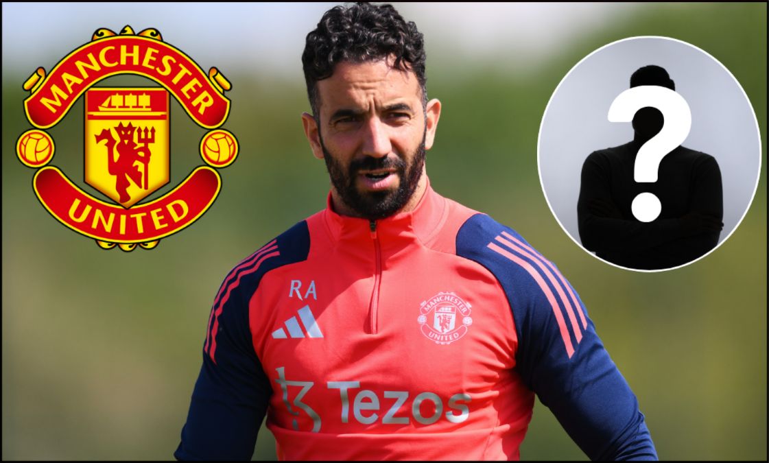 Ruben Amorim em Man United Training