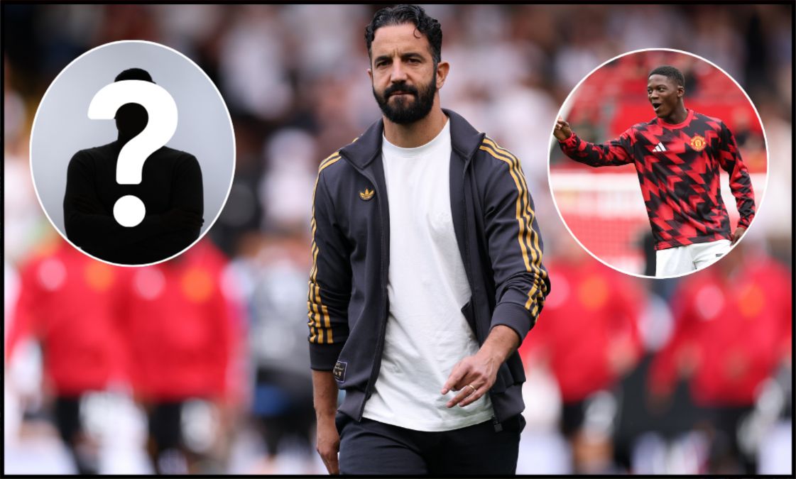 Ruben Amorim looking on