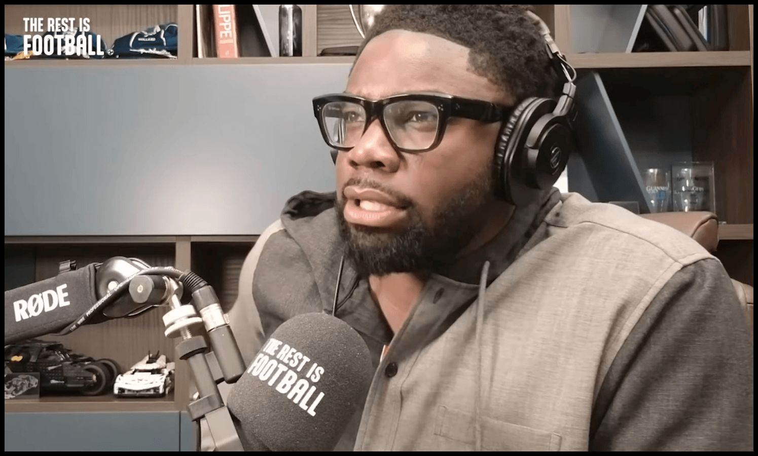 Micah Richards on The Rest Is Football.