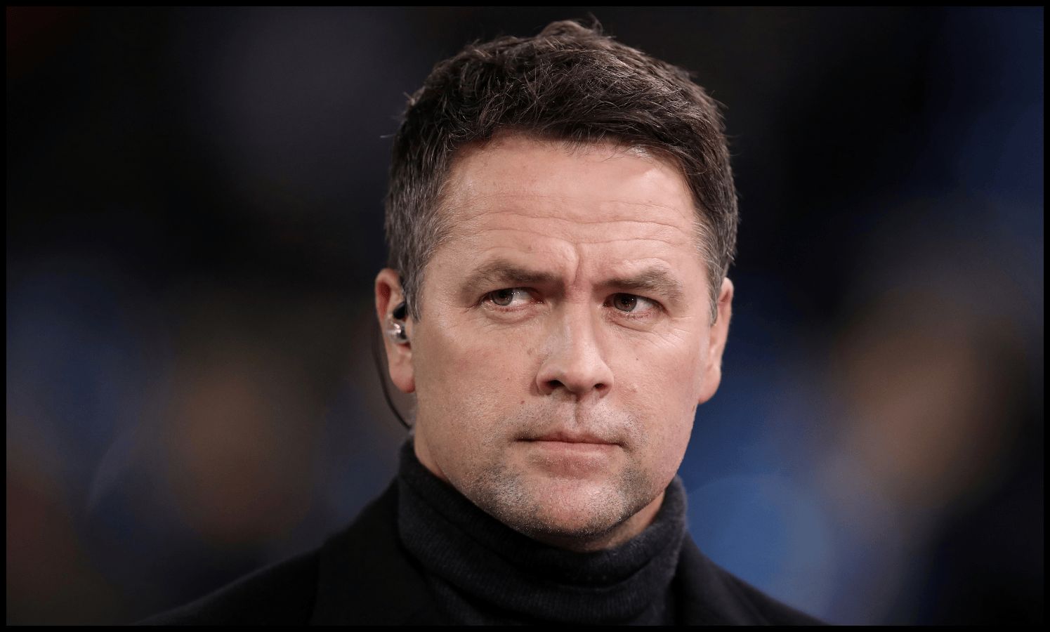 Michael Owen on punditry for a Premier League match,