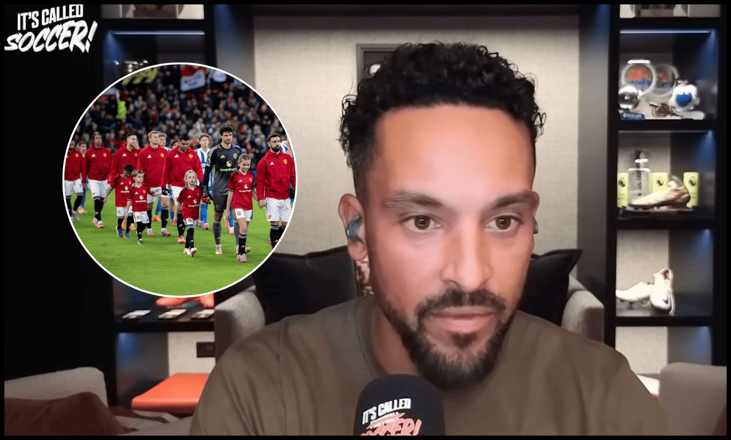 Theo Walcott on a podcast.