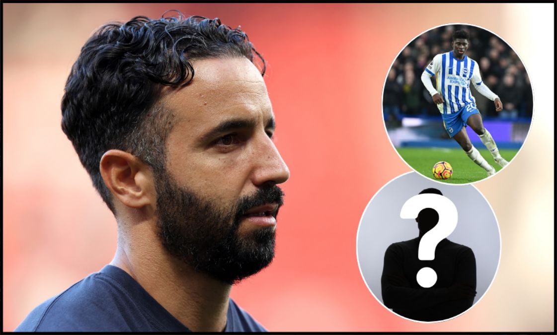 Ruben Amorim looking on