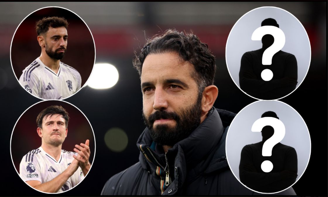 Ruben Amorim looking on