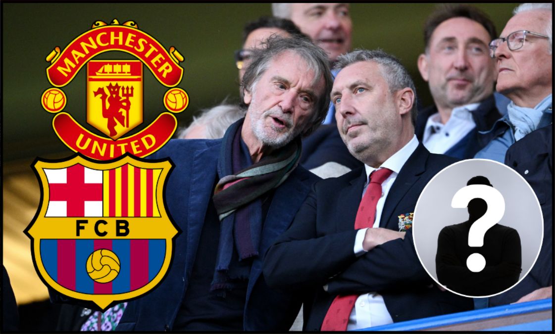 Sir Jim Ratcliffe with Jason Wilcox