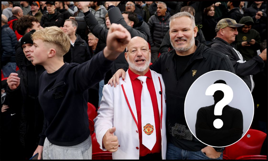 Man United fans at Anfield