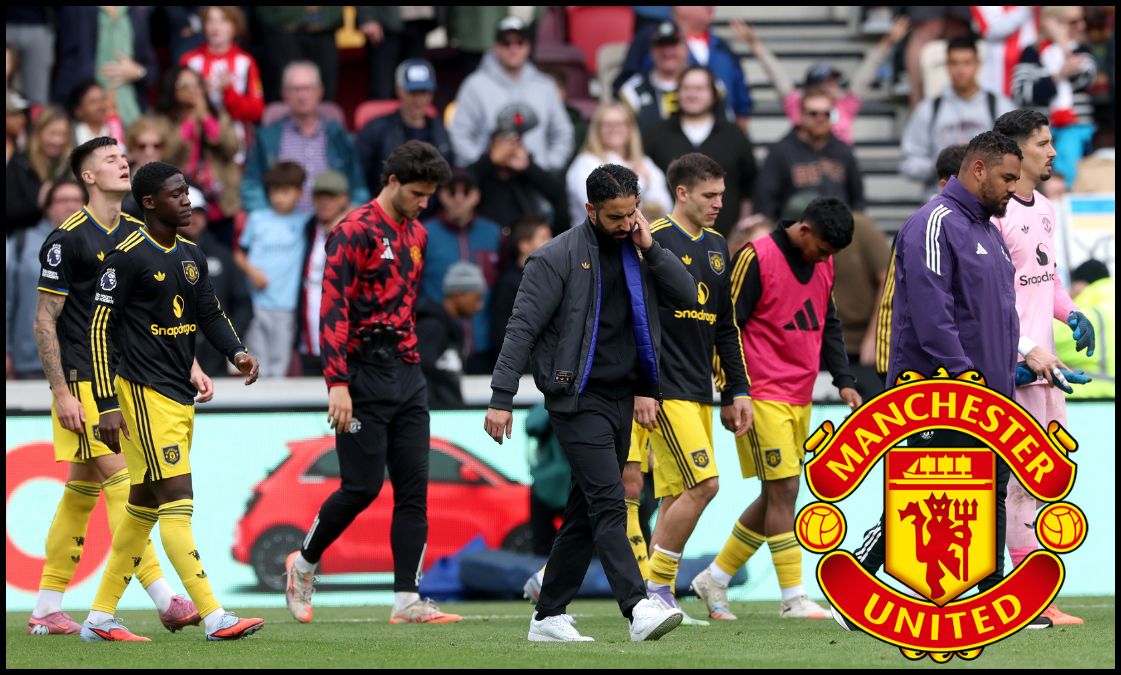 Los jugadores de Ruben Amorim y Man Utd estaban deprimidos después de la derrota de Brentford