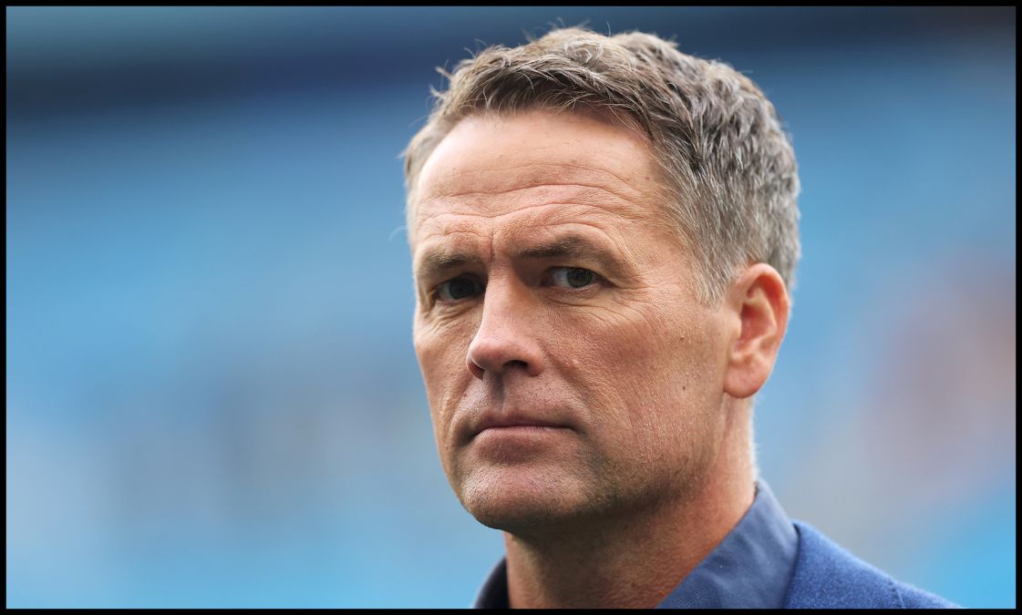 Michael Owen looking on