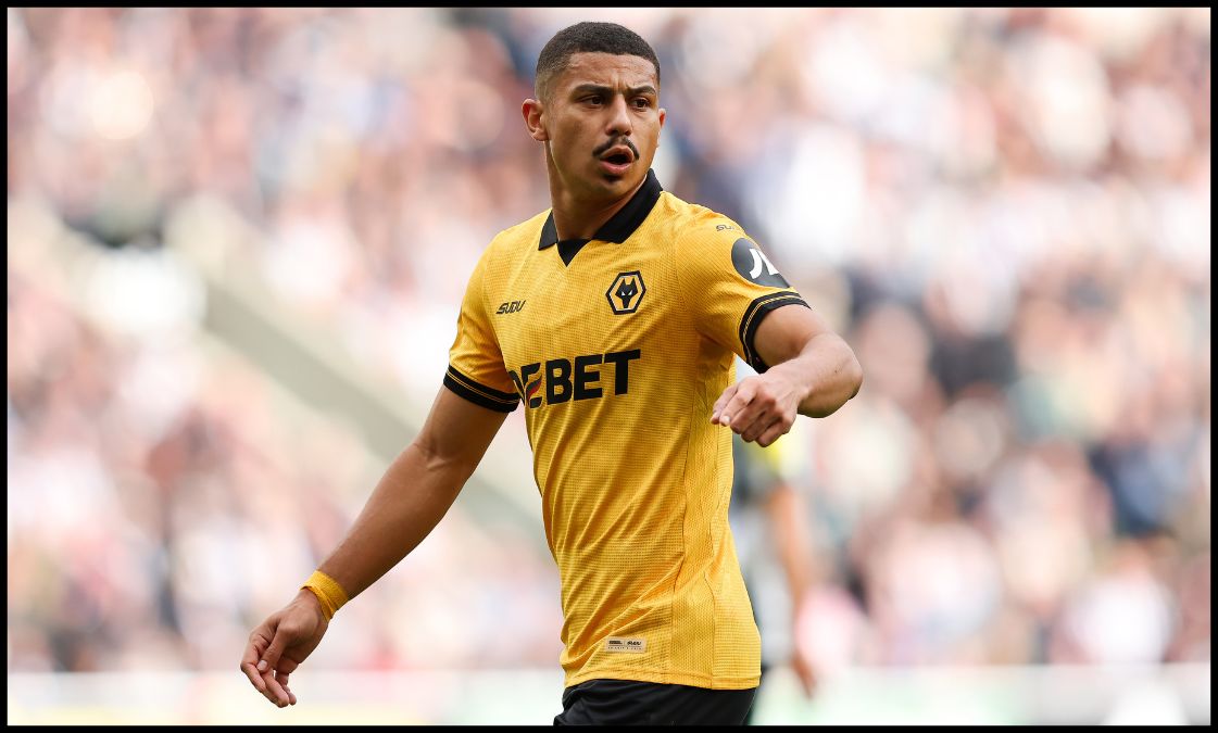 Andre in action for Wolves