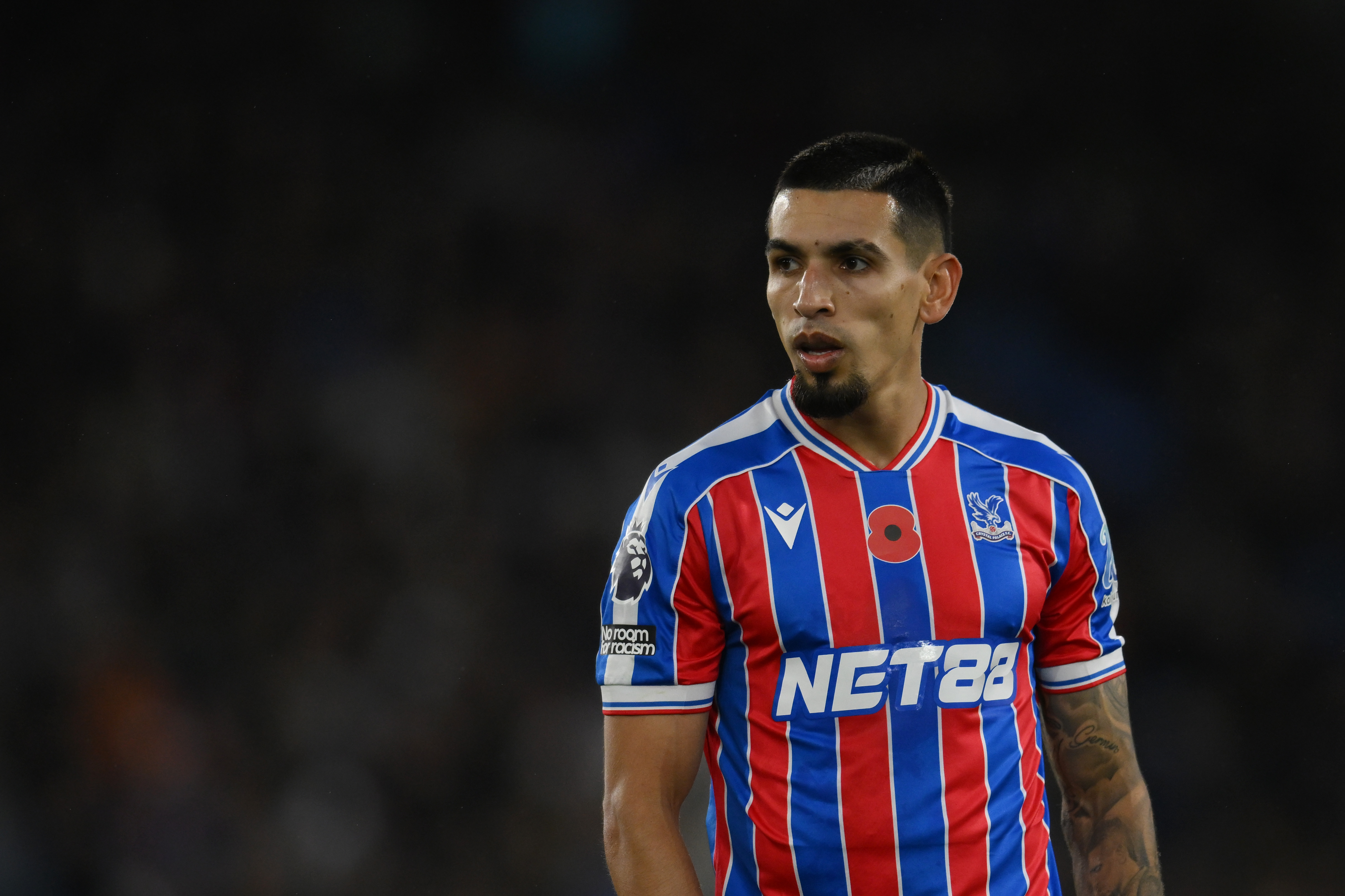 Daniel Muno in action for Crystal Palace