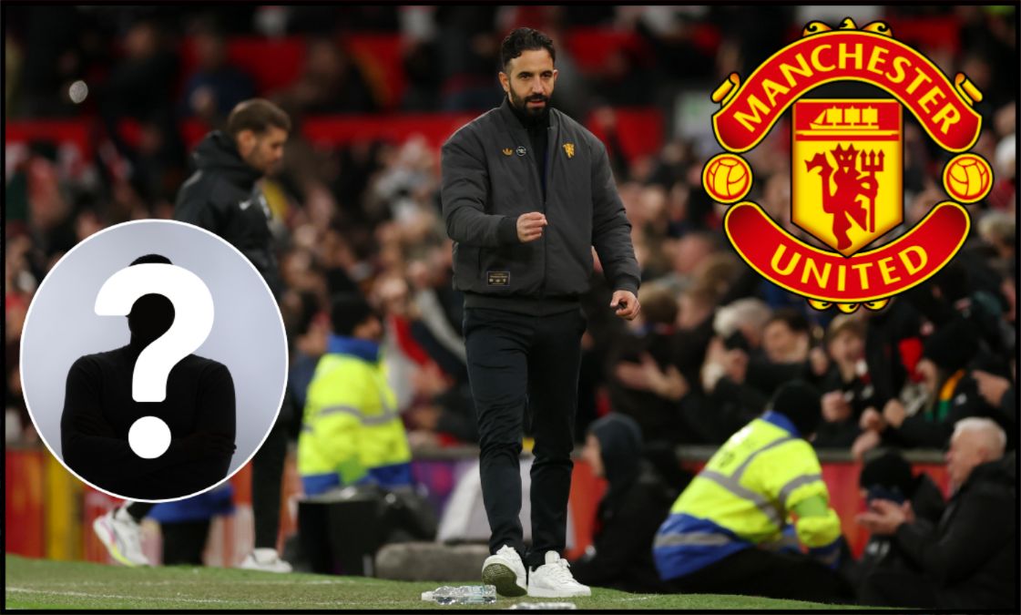 Ruben Amorim on the sidelines