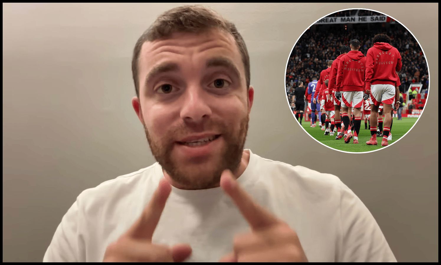 Fabrizio Romano discusses transfers on his channel.