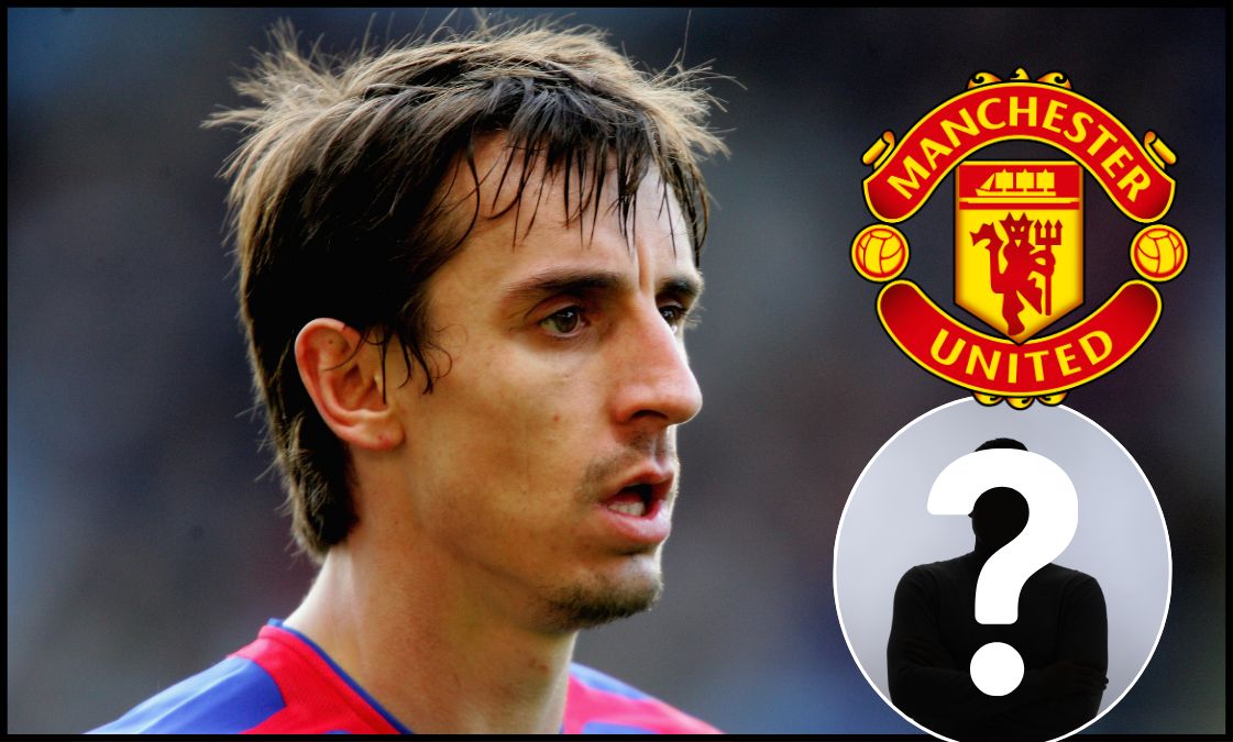 Gary Neville during his time at Man United
