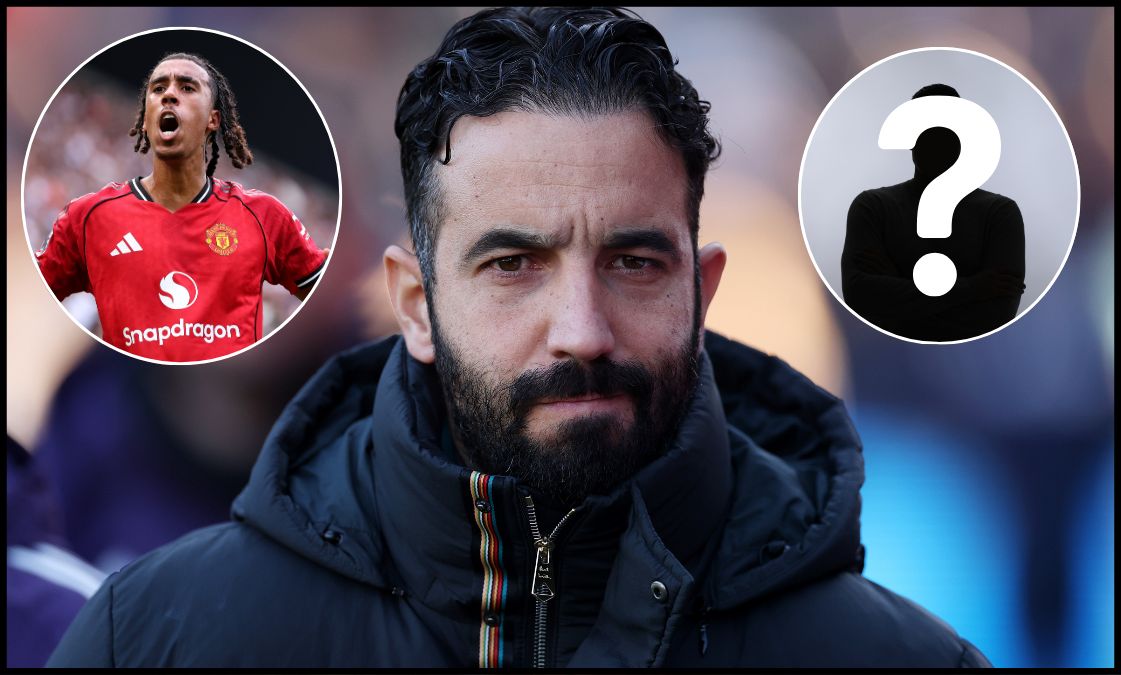 Ruben Amorim looking on