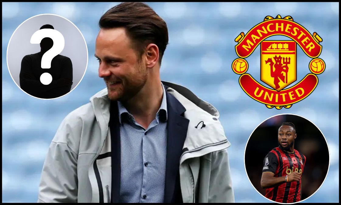 Manchester United Head of Recruitment Christopher Vivell looking on